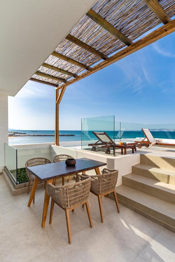 Wave, An Idyllic Seafront Suite By Nirousuites Kokkini Hani Exterior foto